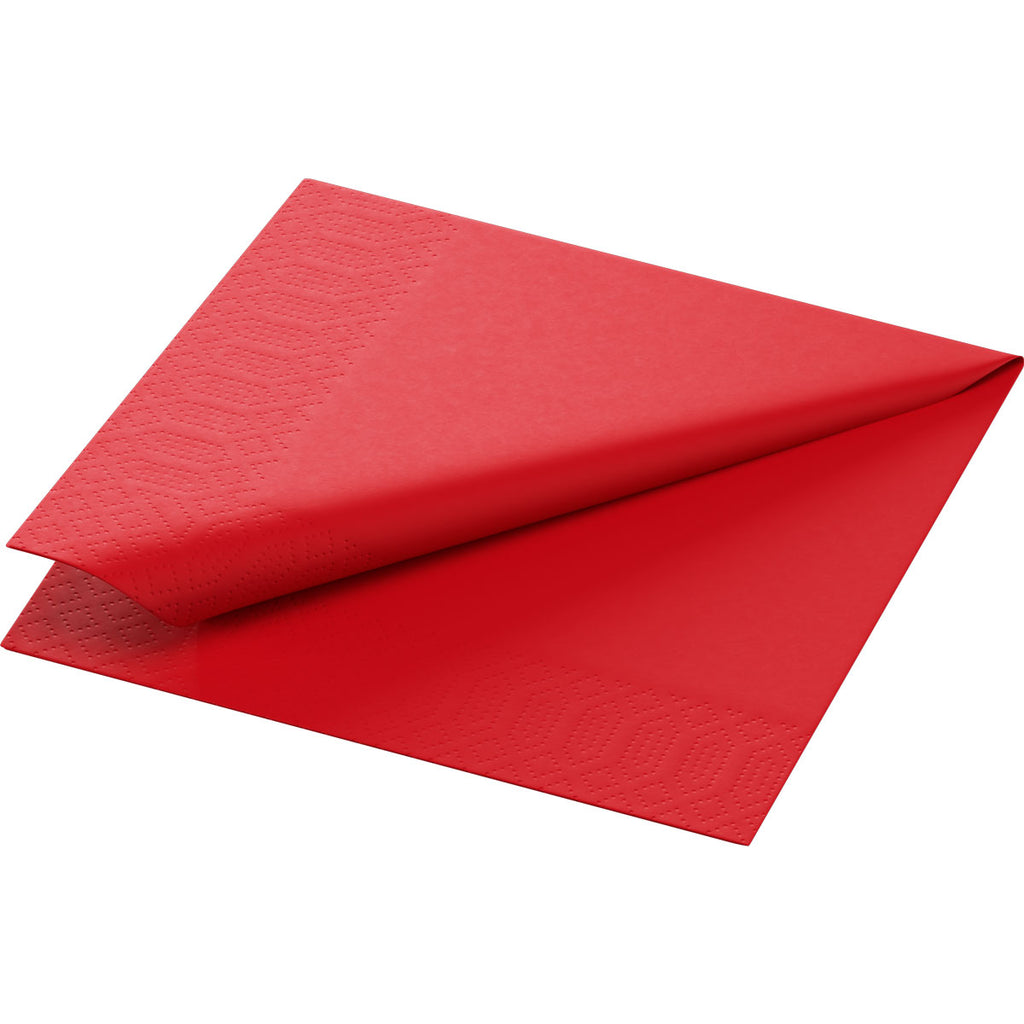 Duni Tissue Napkins 24x24 cm 33x33 cm 3-ply 1/4 Fold 250 Pieces