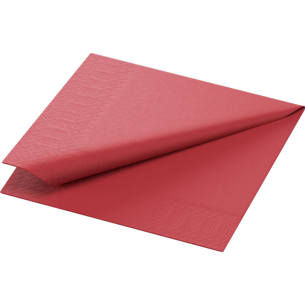 Duni Tissue Napkins 24x24 cm 33x33 cm 3-ply 1/4 Fold 250 Pieces