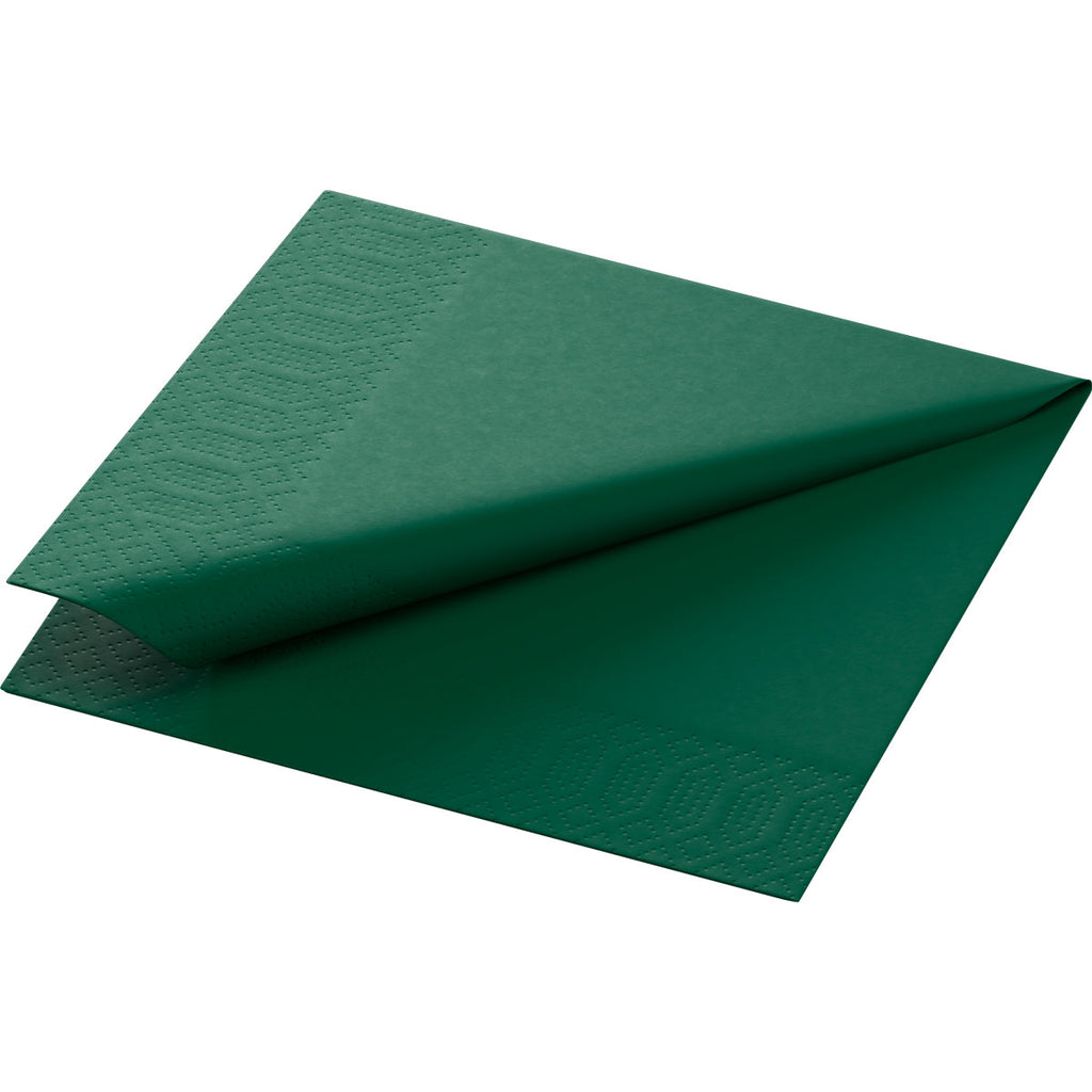Duni Tissue Napkins 24x24 cm 33x33 cm 3-ply 1/4 Fold 250 Pieces
