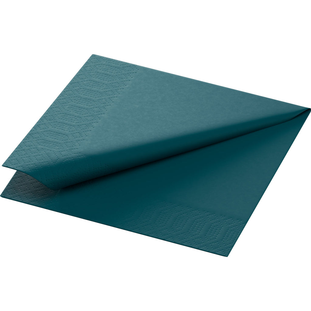 Duni Tissue Napkins 24x24 cm 33x33 cm 3-ply 1/4 Fold 250 Pieces