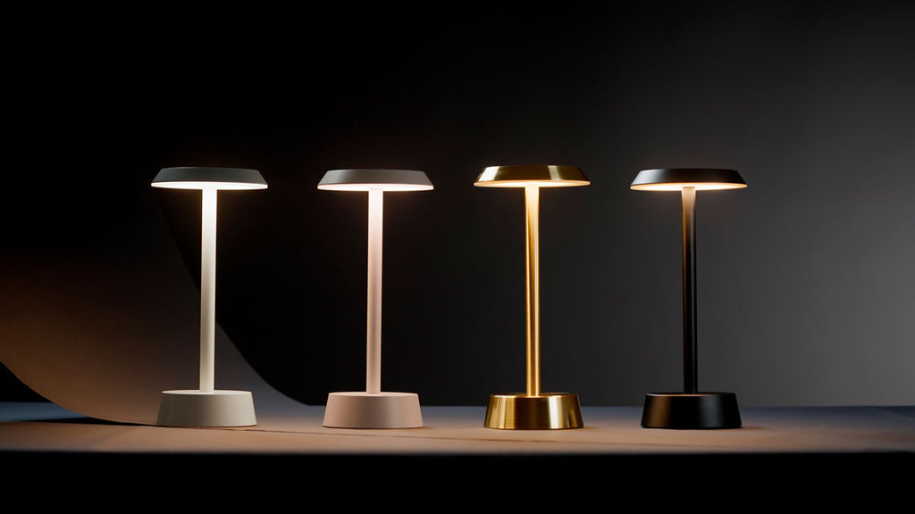 LED Lamp Cordless Nour 26,3 x Ø 11,9 cm 14 h Sand