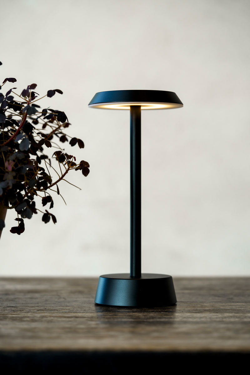 LED Lamp Cordless Nour 26,3 x Ø 11,9 cm 14 h Graphite