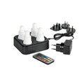 Duni LED-Set Multicolour 70x40mm 4 Stück