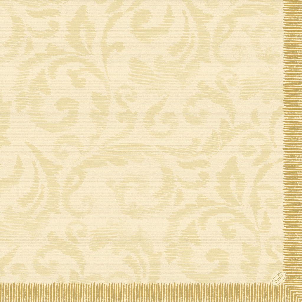 Duni Dunilin®-Serviette 40 x 40 cm Rich Damast Cream