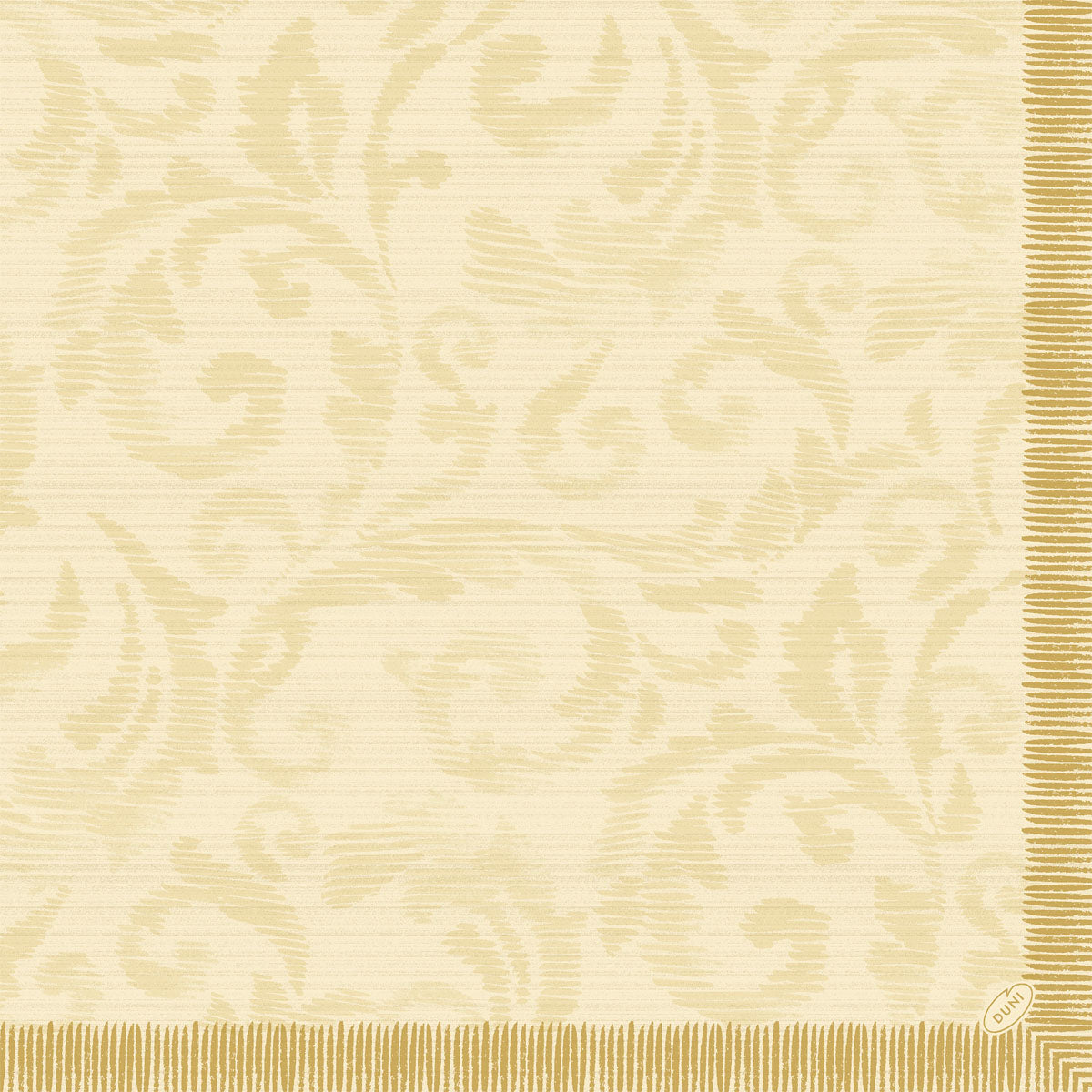 Duni Dunilin®-Serviette 40 x 40 cm Rich Damast Cream