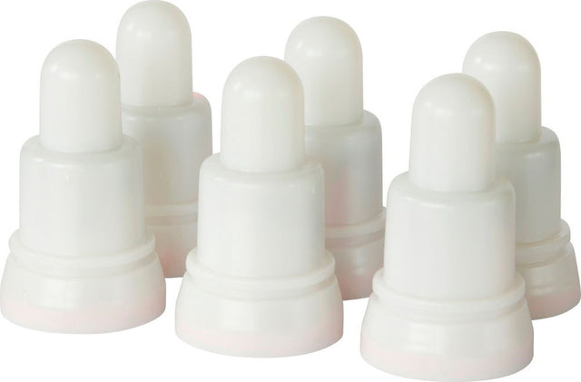 Duni Lämpchen Plug Flex, Wiederaufladbar, 6 Stück, Ersatzteile 70 x Ø 40 mm 13 Std.