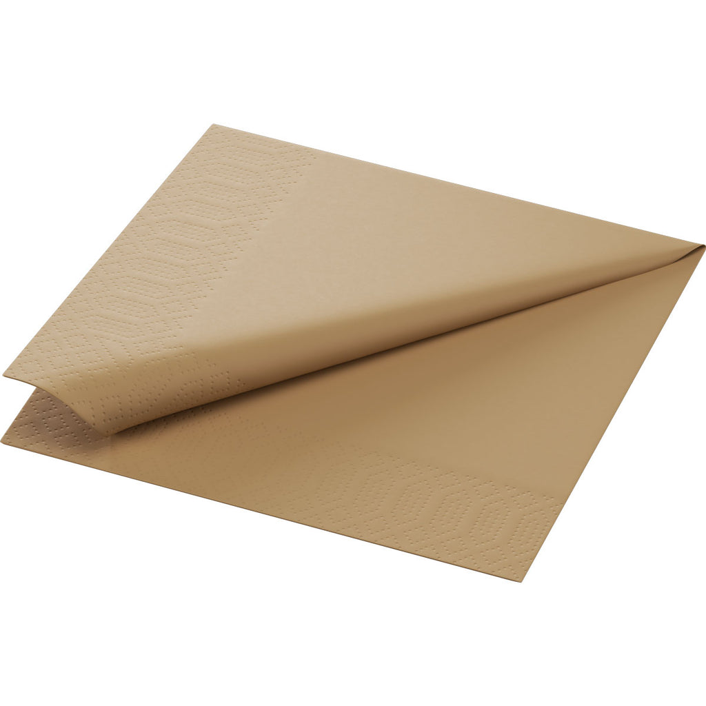 Duni Tissue Napkins 24x24 cm 33x33 cm 3-ply 1/4 Fold 250 Pieces