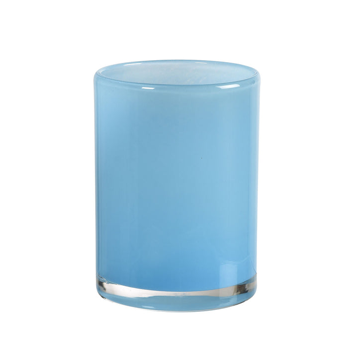 Duni Kerzenhalter Silky 115 x 85 mm Blau
