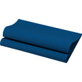Duni Bio Dunisoft® Serviette 40 x 40 cm bleu foncé - 6 pièces