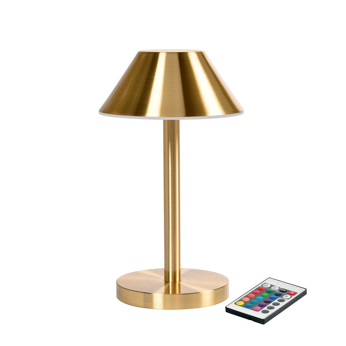 Duni LED Lamp Cordless Zelda Midi 21.5 x Ø 12 cm 14 hrs Gold