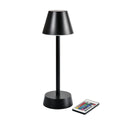 Duni LED Lampe kabellos Zelda 10,3cm(D) x 32cm(H) schwarz