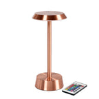 Duni LED Lampe kabellos Nour 26,3 x Ø 11,9 cm 14 Std. Roségold