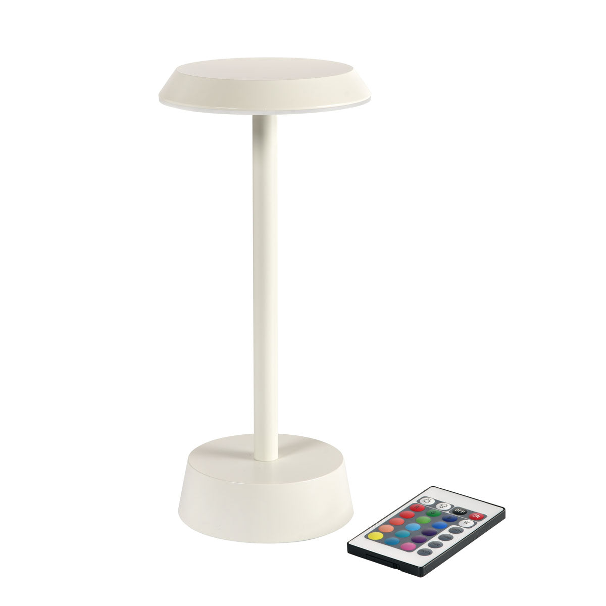 Duni LED Lampe kabellos Nour 26,3 x Ø 11,9 cm 14 Std. Sand