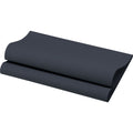 Duni Bio Dunisoft® Serviette 40 x 40 cm schwarz - 6 Stück