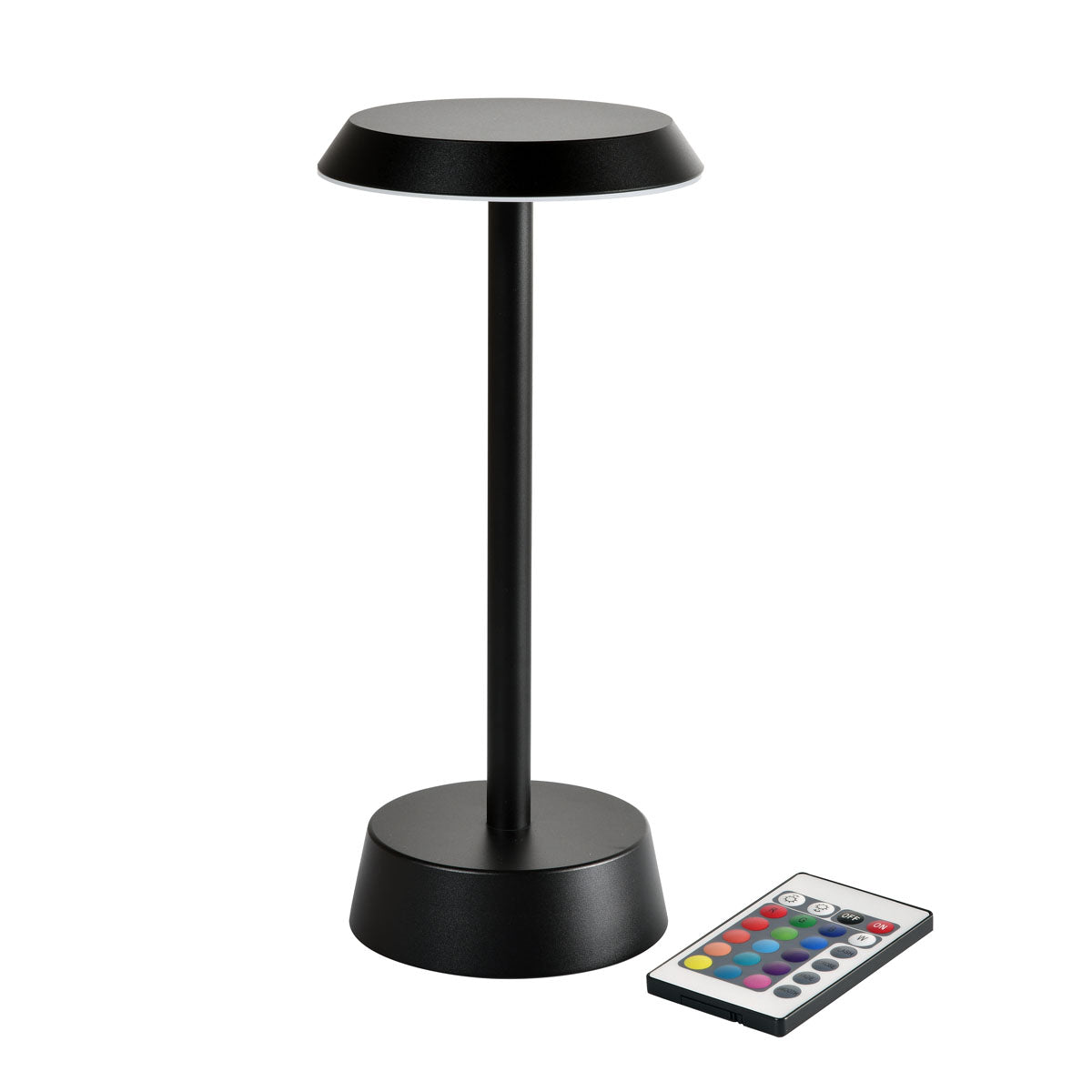 Duni LED Lampe kabellos Nour 26,3 x Ø 11,9 cm 14 Std. Graphite