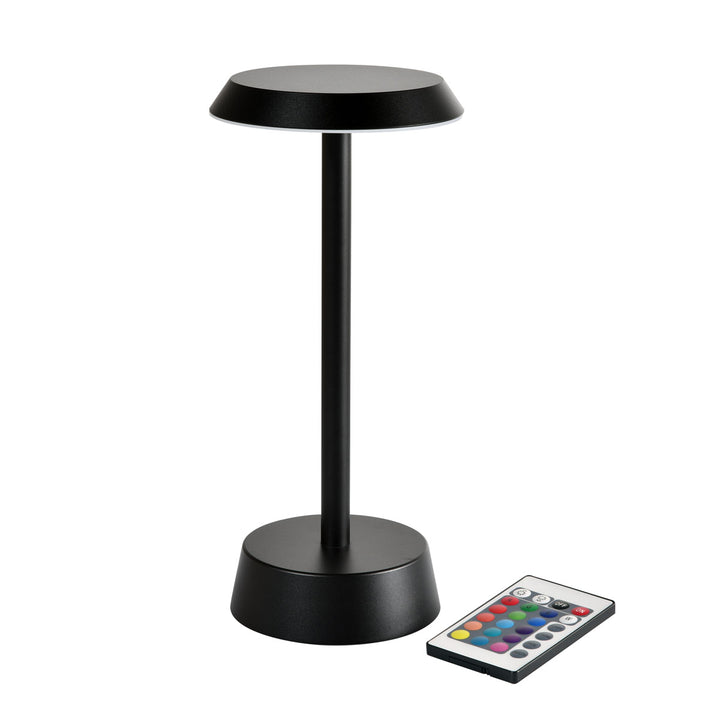 Duni LED Lampe kabellos Nour 26,3 x Ø 11,9 cm 14 Std. Graphite
