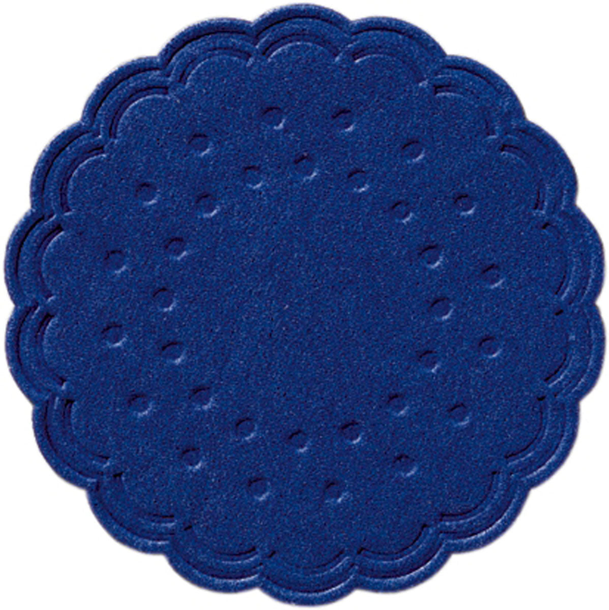 Sous-verres Duni en papier, ronds Ø 7,5 cm Bleu foncé Multicouche 250 pièces